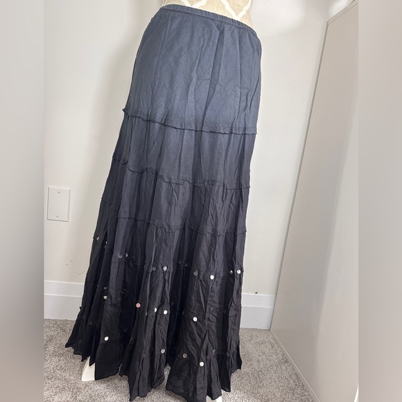 Super on trend vintage Y2K low waist tiered skirt - Picture 3 of 5